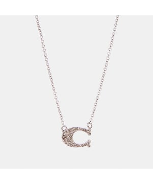 Pave Signature C Necklace