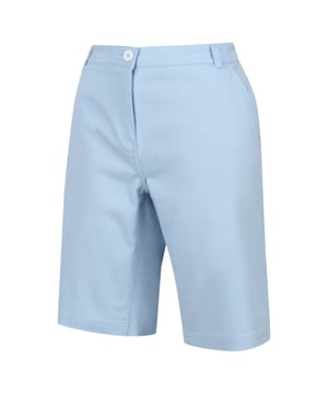 The Bayla women's shorts from Regatta are a great layering piece. The ladies shorts are made with cotton for a comfy fit. There's a garment silicone wash for a soft and cosy feel.