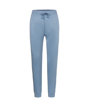 80% gekamd ringgesponnen katoen, 20% polyester. 280gsm. Ontwerp: Eenvoudig. Omgeslagen enkel, geribde tailleband. Lengte: Enkel. Zakken: 2 Zijzakken, Rits, 1 Achterzak. Taille: Koord, Elastisch. Duurzaamheid: Amfori, BSCI, Oeko-Tex Standaard 100 Gecertificeerd. Manchet: Ribbel.