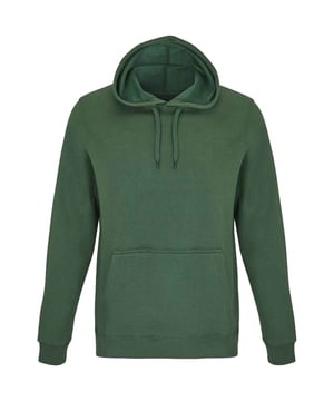 Gefütterte Kapuze mit farblich passender, flacher Kordel. Känguru-Taschen vorne. Bund und Bündchen gerippt. Stärke: 280 gsm. Material: 50% Baumwolle, 50% Polyester. Größe (Brustumfang): S(91/96 cm), M(96/102 cm), L(104/107 cm), XL(109/112 cm), XXL(114/119 cm), 3XL(119/124 cm).