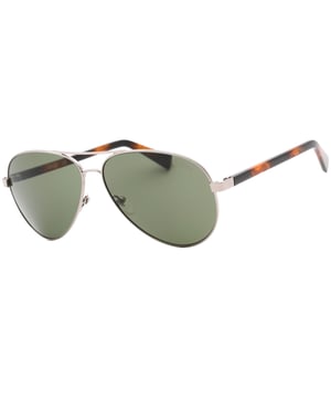 Geslacht: Unisex
Hoofdkleur: Zilver
Frame materiaal: Metaal
Kleur van lenzen: Grijs
Lenzenmateriaal: Kunststof
Filtercategorie: 3
Lenzen effect: Geen extra's
Bescherming: 100% UVA & UVB
Breedte van de lenzen: 58
Hoogte van de lenzen: 49
Brugbreedte: 12
Frame breedte: 140
Lengte van de slapen: 140
Stijl: Piloot
Velgenstijl: Full-Rim
Veer scharnier: Nee
Zending omvat: Etui
Country: China