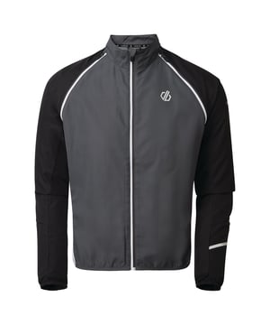 100% Polyester. Windbeständiges Gewebe. Wasserabweisende Ausrüstung. 2-in-1-Design. Abnehmbare Ärmel mit Reißverschlüssen vorne und Magneten auf der Rückseite. Geteilte Ärmel. Belüftetes Rückenteil aus Mesh. Integrierte Daumenschlaufen. Elastische Manschetten. Elastischer Saum mit Schrägband. 1 x Sicherheitstasche mit Reißverschluss. Reflektierende Details für bessere Sichtbarkeit.