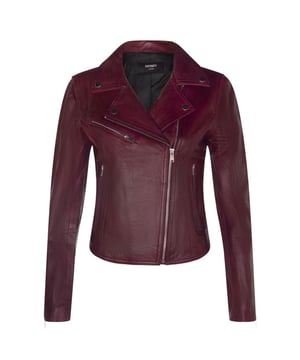 Elevate your style with our timeless best-selling jacket, celebrated for its minimalistic design that never goes out of fashion. Here's why it's a must-have:  
Iconic Minimalism: This jacket's enduring popularity stems from its understated elegance. Its front features just three subtle pockets, each adorned with hand-polished metal hardware zips, creating an effortlessly stylish and minimalistic look. 
Classic Brando Style: Emulating the iconic Marlon Brando jacket from the 1950s, it boasts a double-breasted design with a wide notched lapel and an off-centered YKK zip, paying homage to the timeless fashion icon. 
Color Variety: Choose from a range of colorways to suit your preferences, whether you opt for bold shades like yellow, red, and green, or classic hues like black, tan, and chestnut. 
Premium Material: Crafted from 100% premium ultra-soft nappa leather, this jacket offers both luxury and comfort. 
Tailored Fit: Designed with a slim fit and a shorter length, it complements your body's shape and provides a modern and flattering silhouette.  Furnished with three zipped exterior pockets and zipped cuffs, this jacket combines practicality with enduring style, making it a versatile addition to your wardrobe.