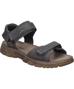 El práctico velcro proporciona una buena sujeción y una fácil entrada en las sandalias. El método de fabricación esencial para nuestros zapatos es el cosido preciso a mano. Con la anchura de zapato G una anchura confortable. Sigue tu camino con Brendan 01.