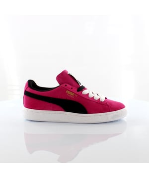 PUMA SUDE Classic Purple Leather Womens Entrenadores 355462 09