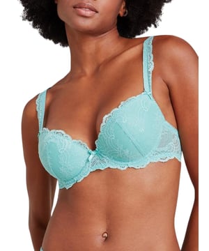 Aubade Danse Des Sens Plunge Bra. With underwired cups and matching briefs. The product is hand-wash only.