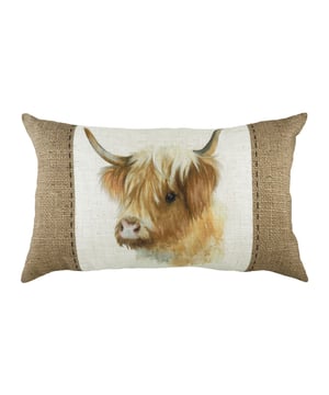 Add an element of the countryside to your interior with this hand-painted watercolour design of a countryside animal. The printed Hessian addition will add that perfect contemporary touch to your décor.