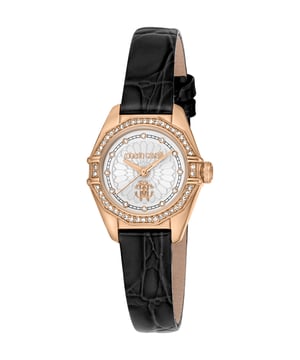 RC5L054L0035 Roberto Cavalli 4894626219160 Reloj de mujer Cuarzo Acero inoxidable Plateado Cuero 5 ATM 26 mm