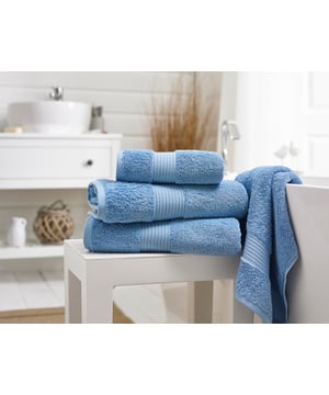 Pima Cotton is accepted to be better than Egyptian cotton as it gives better absorbency, more durability and is softer to the skin. This towel contains anti-bacterial and odour blocking properties which are added during manufacturing.