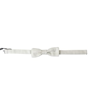 Merk: DOLCE & GABBANA
  Collectie: Exclusief
  Kleur: Ivoor
  Stijl: Gebonden
  Geslacht: Mannen
  Materiaal: 100% Zijde
  Breedte: 4cm
  Lengte: 115 cm
  Verstelbare nekband
  Vervaardigd in Italie