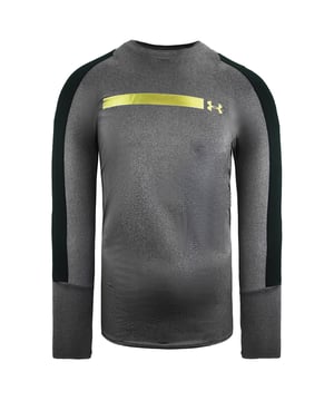 Under Armour Heatgear ausgestattet oberste Langhülle -Grau -Herren -Top 1306386 001