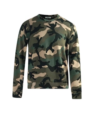 Valentino camo sweater hot sale