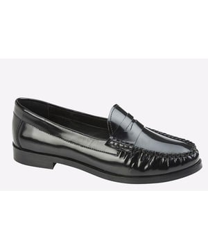 Add a classic touch to your footwear collection, these Nicolina Saddle Loafers will never be off your feet.- Hi-Shine Leather upper
- Saddle loafer
- Leather lining
- Comfort memory foam sock
- Resin Sole
