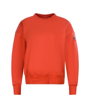 Blijf warm en stijlvol met deze Parajumpers trui. Deze hoodie heeft een eigentijds ontwerp en het iconische logo en zal zeker een gespreksstarter zijn. Pronk met je unieke stijl!., Effen, elastische tailleband en mouwuiteinden, 100% katoen, oversized