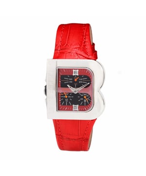 Laura Biagiotti LB0002L-10 - Reloj para mujer cuarzo acero inoxidable• material: acero inoxidable• cristal: minèral• pulsera: cuero• correa: plateado• resistencia al agua: 0 m (0 ATM)• tamaño de la caja: 33 mm