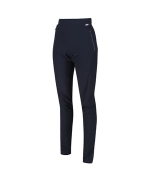 Aus Isoflex-Stretch. Langlebige wasserdichte Verarbeitung. Zwei Taschen mit Reißverschluss. Teilweise elastischer Bund.