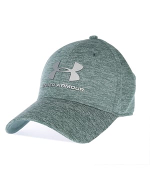 Accessoires Under Armour Twist pet met een klassieke pasvorm in groen.<br />- Klassieke UA-pasvorm: voorgebogen klep en gestructureerde voorpanelen die de vorm behouden met een subtiele pasvorm.<br />- UA Microthread-materiaal maakt gebruik van herontwikkelde vezels, die zijn ontworpen voor optimale stretch en ventilatie.<br />- UA Siro-zweetband biedt extra stretch & herstel, een ultrazacht gevoel en extra ventilatie.<br />- De stretchconstructie zorgt voor een comfortabele pasvorm.<br />- Verhoogd siliconen logo.<br />- Klassieke Twist-pasvorm.<br />- 60% polyester 40% elastomulti-ester. Geschikt voor de wasmachine.<br />- Ref: 1349508370