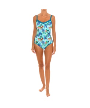 Bañador escote en pico EB0915C mujer.

Presenta un escote de pico en la parte delantera, creando una silueta femenina y elegante.
Incluye copas para dar soporte y realce al busto.
Completamente forrado.
Presenta tirantes ajustables que permiten personalizar el ajuste y la cobertura.
Este bañador de Teleno es una opción atractiva y versátil para lucir en la playa, piscina u otras actividades acuáticas.
Su diseño elegante y femenino lo convierte en una prenda adecuada tanto para un día de playa como para eventos o situaciones más formales.
 Composición: Exterior: 82% Poliamida, 18% Elastano.
Forro: 92% Poliéster, 8% Elastano.
Copa: 100% Poliéster
 Cuidados:
Lavar a mano máximo 30º.
No usar secadora.
No usar lejía.
No planchar.
No lavar en seco.
No estrujar.