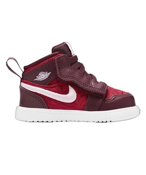 Nike Air Jordan 1 Mid SE TD Lace-Up Rood Synthetisch Kinderschoenen DB3620_600