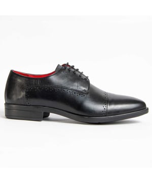 Garantía Purapiel, 10 años de garantía. Zapato de cordón para hombre. Fabricado en cuero 100% natural libre de Cromo VI. Materiales de máxima calidad. Suela cosida de cuero. Plantilla acolchada. Fabricado por otras marca para nuestra marca.