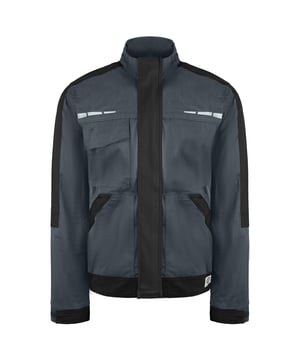 La colección GDT Premium presenta prendas de algodón predominantemente de alta calidad que son una versión premium de nuestra popular gama de ropa Grafter Duo Tone. Esta chaqueta presenta galones reflectantes en el pecho, los hombros y las áreas del cuello, además de tener un logotipo reflectante de Dickies en la cintura delantera.