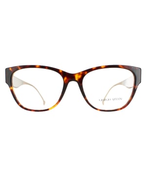 Giorgio Armani AR7169 5026 dark havana brilmontuur is een modieuze cat eye stijl gemaakt van lichtgewicht acetaat. Het Giorgio Armani logo is gegraveerd in de slapen voor de authenticiteit van het merk.