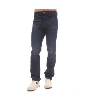 Heren Belstaff Longton Straight-Fit Jeans in indigo.- Five-pocket styling.- Gulp met rits en knoopsluiting.- Handtekening gekanteld muntzakje.- Direct geborduurde feniks patch op achterzak.- Merkleren patch.- Mid-rise.- 98% Katoen 2% Elastane.- Ref: 105565OILWI