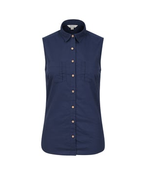 100% Baumwolle. Muster: Einfarbig. Taschen: 2 Brusttaschen. Schließung: Button-Down. Ausschnitt: Kragen. Ärmel-Typ: Ärmellos. Stoff-Technologie: Atmungsaktiv, leicht.