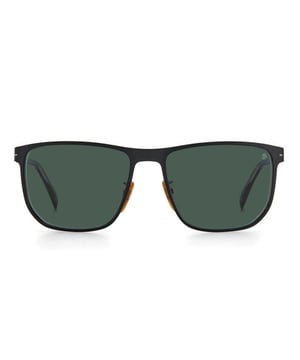 1061S sunglasses with acetate frame.

 Shape and design:
 - These David Beckham glasses have a classic square silhouette.

 Frame material:
 - The frame of these glasses is made of metal.
 - The use of metal provides durability and lightness to the frame.
 - This makes the glasses durable and comfortable to wear.

 Acetate temples:
 - The temples are made of acetate.
 - The acetate in the temples makes them light and comfortable to wear.

 Brand details:
 - DB brand engraving on the lens.
 - These design elements help to clearly identify the model as part of the David Beckham eyewear collection.

 Glasses:
 - The lenses are of high quality.
 - These lenses provide excellent UV protection and sharp, clear vision.
 Measures: Lens height: 44 mm. Lens width: 58 mm. Bridge: 17 mm. Temples: 145 mm.
 Composition: Metal
 Care:
Use a soft, clean microfiber cloth to clean your sunglasses. This type of cloth will not scratch the lenses.
 Avoid using abrasive cleaning products, detergents, alcohol or acetone, as they can damage lenses and anti-reflective treatments.