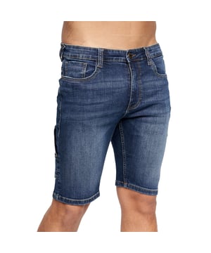 100% Baumwolle. Gewebe: Denim. Design: Geprägt, Logo, Vintage. Taschenart: Zwei Seitentaschen, 2 Taschen hinten, Zwei Taschen unten. Knopfverschluss, Hosenschlitz mit Reißverschluss. Gürtelschlaufen, Schlaufe für Hammer, Besatz im gleichem Stoff.