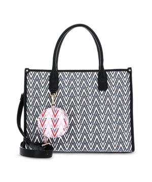 Collection: Spring/Summer
  Gender: Woman
  Type: Shopping bag
  Material: Polyurethane
  Main fastening: Zip
  Handles: 2 handles
  Shoulder strap: Removable shoulder strap adjustable shoulder strap
  Inside: Lined 1 compartment
  Internal pockets: 3
  Width cm: 38
  Height cm: 28
  Depth cm: 15
  Details: Dustbag included visible logo
Material: polyurethane