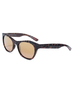 Gafas de sol de mujer de color marrón - Italia Independent 0923-142-GLS• material: acetato• color: marrón• tamaño: 52/20/135 mm (longitud de la lente / ancho del puente / longitud de la varilla)  Archive_R2 Gray / Orange