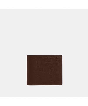 3 in 1 Wallet in Pebbled Leather