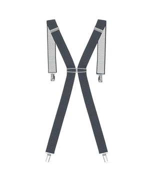 Diese Clip On elastischen Hosenträger für Männer verfügen über eine verstellbare Rücken- und Frontschnalle und 4 hochbelastbare Spangen. Elastische und starke Metallklammern. Diese Hosenträger sind genäht. X-Form entworfen Männer Hosen Hosenträger (1½'' - 35mm)