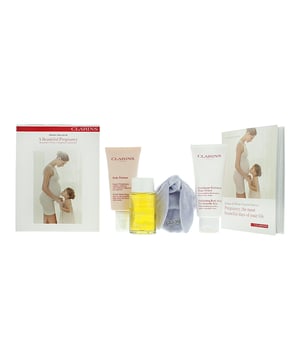 Clarins A Beautiful Pregnancy 3 Piece Gift Set is a luxurious collection specially crafted to nurture and pamper the skin during this transformative journey. Designed to address the unique needs of expectant mothers, this set offers a harmonious blend of skincare essentials that promote comfort, relaxation, and radiance. Embrace the sensation of rejuvenation with Clarins' Exfoliating Body Scrub. Gentle yet effective, this scrub is infused with natural exfoliants that delicately slough away dead skin cells, leaving your skin feeling incredibly smooth and revitalised. Its carefully selected ingredients help promote circulation and boost skin's natural radiance, providing a refreshing and invigorating experience. Nourish and support your skin with the Body Treatment Oil Tonic. This luxurious blend of aromatic essential oils is formulated to enhance skin's elasticity and suppleness, helping to prevent the appearance of stretch marks. The lightweight and non-greasy texture of the oil allows for easy absorption, leaving your skin feeling hydrated and rejuvenated. Experience soothing relief and comfort with Body Partner, a cream specially designed to address the changes and needs of the skin during pregnancy. Enriched with botanical ingredients, this cream helps to alleviate sensations of tightness, soothe discomfort, and maintain skin's hydration and elasticity. Its gentle formula ensures your skin is cared for and protected throughout your pregnancy journey.