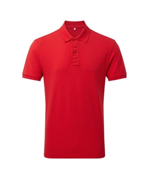 Een klassieke pasvorm polo gemaakt van een hoog rekbaar materiaal, met een 2-knoops sluiting en verzamelde materiaaldetails.. Voorzien van korte mouwen, zijsplitjes en een gebreide kraag en manchetten. Maten (borstomvang): S (37in), M (40in), L (42in), XL (44in), XXL (47in), 3XL (49in). Materiaal: 97% katoen, 3% elastaan.