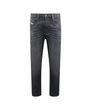 Diesel Buster-X RM043 Black Jeans. Experience contemporary style with Diesel's Buster Jeans. Crafted from premium denim, these Buster Black Jeans are designed to make you look and feel your best. Enjoy a timelessly chic style with a comfortable fit. Look and feel your best all day long with Diesel�s Buster Black Jeans.. Button Fly, Diesel Buster-X RM041 Jeans. 98% Cotton 2% Elastane Stretch Denim. 5 Pocket Jeans, Brand Embossed Diesel Badge. Style - BUSTER-X A00893 RM043 02