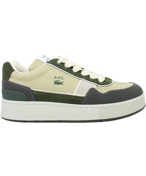 The Lacoste Ace Clip 0822 2 SMA Men's Khaki Trainers are a sleek and versatile footwear option that blends contemporary style with comfort. Perfect for casual wear, these trainers feature a minimalist design with premium materials for a polished yet sporty look.
Â 
Key Features:
Premium Suede and Synthetic Upper: 

Combines durability and texture for a refined, stylish appearance.


Iconic Lacoste Branding: 

Features the signature crocodile logo on the side, adding a touch of heritage-inspired sophistication.


Cushioned Insole: 

Provides all-day comfort and support, making these trainers ideal for extended wear.


Padded Collar and Tongue: 

Enhances fit and comfort around the ankle, ensuring a secure and snug feel.


Durable Rubber Outsole: 

Offers excellent grip and traction on various surfaces, ensuring stability and performance.


Breathable Design: 

Includes perforated details to improve airflow, keeping your feet cool and comfortable during wear.


Low-Top Silhouette: 

A modern profile that pairs effortlessly with casual and athleisure outfits.


Khaki Colorway: 

A versatile earthy tone that complements a wide range of styles, offering a trendy yet understated look.


Â 
The Lacoste Ace Clip 0822 2 SMA Men's Khaki Trainers are a perfect addition to any casual wardrobe, providing a balance of timeless style, practicality, and everyday comfort.
Â 
Â 
Â 