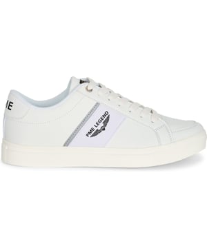 Zapatillas PME Legend para él. Están fabricadas en piel sintética y tejido de alta calidad. La zapatilla tiene una plantilla extraíble de EVA, que proporciona una buena amortiguación.  Marca: PME LegendNombre del modelo: EmissionCategoría: sneakers hombreMateriales: piel sintética/textilColor: blanco