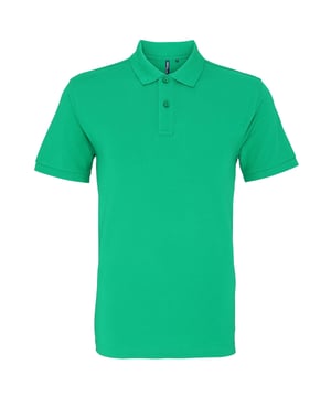 Klassieke pasvorm polo. Knoopsluiting met 2 knopen. Korte mouwen. Zijwaartse ventilatieopeningen. Gebreide kraag en manchetten. Machinewasbaar. Stof: 100% Ringspun gekamd katoen. Heide: 85% Katoen, 15% Viscose. Houtskool: 60% Katoen, 40% Polyester. Gewicht: 200gsm. Maten (inches): S - 37, M - 40, L - 42, XL - 44, 2XL - 47, 3XL - 49, 4XL - 51, 5XL - 53.