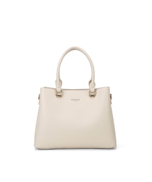 Damenhandtasche mit Reißverschluss. eine Innentasche mit Reißverschluss und zwei offene Innentaschen. fehlende Außentaschen. verstellbarer und abnehmbarer Schultergurt. Im PU-Griff. Drei Innenfächer.  Außenmaterial. Innen ungefüttert. Maße: 28x21x11,5 cm. Modeprodukt
