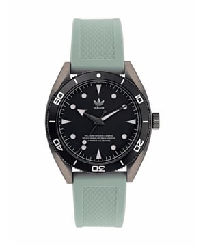 Adidas AOFH22001 - Reloj para hombre cuarzo acero inoxidable• material: acero inoxidable• cristal: minèral• pulsera: silicona• correa: negro• resistencia al agua: 100 m (10 ATM)• tamaño de la caja: 43 mm
