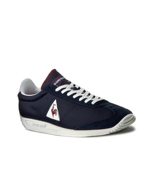 Le Coq Sportif Quartz Lace-Up Blue Synthetic Mens Entrenadores 1710032