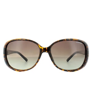 Polaroid P8430 581 La Havana Black Brown Gradient Polarisierte Sonnenbrille ist ein hübscher Stil für schicke Frauen mit einer zeitgenössischen Form und luxuriösen Details. Die polarisierten Linsen sind Forte von Polaroid und die Ultrasight-Polarisation ist zu diesem Preis großartig.