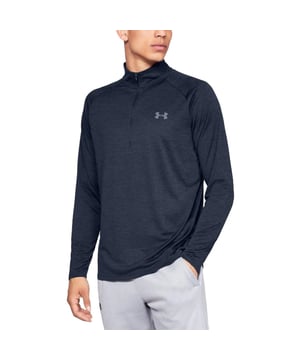 Loose Fitting. Long-Sleeves. 1/2 Zip.