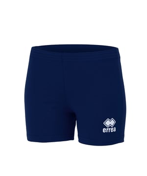 Especificaciones: Pantalón corto de voleibol confeccionado en algodón elástico, ceñido y ergonómico para mayor comodidad y libertad de movimientos. Cinturilla elástica y logo Errea estampado en la pierna izquierda. Uso: Voleibol Ajuste: Ajustado