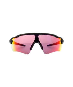Oakley Sunglasses Radar EV Path OO9208-46 Matt Black Prizm Road after decades of research with the worlds leading athletes Oakley has enhanced their classic Radar range here with an extended field of view from a taller lens and also improved the venting and added more Unobtanium for better grip. High Definition Optics continue to provide clarity of vision and the latest lens colours such as the Prizm range give further enhancement.