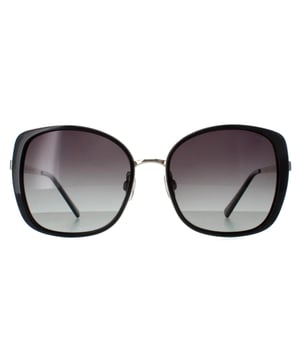 INVU Square Womens Black Gold Grey Polarized B1907 Zonnebril Stap in de verfijning met de INVU Designer Zonnebril model B1907F, gemaakt voor vrouwen die van een gedurfde stijl houden. Deze prachtige zonnebril heeft een gestroomlijnd vierkant montuur van klassiek zwart kunststof, met elegante metalen pootjes en chique grijs gepolariseerde glazen. Het B1907F model biedt de perfecte mix van fashion-forward design, uitzonderlijke UV-bescherming en ongeëvenaard comfort. Deze eersteklas zonnebril is verkrijgbaar tegen een buitengewone korting op de normale verkoopprijs en is een must-have accessoire voor elke veeleisende fashionista. Verhoog je look en omarm de luxe van INVU zonder de bank te breken.