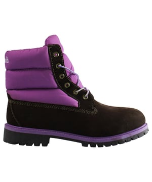 Timberland de 6 pulgadas de colcha marrones botas para niños marrones