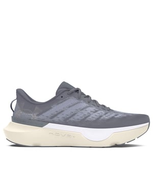 We took the springy, supportive UA Infinite Pro and made it lighter and airier with a translucent mesh upper. So, when the sun's beating down on those hot preseason runs, your feet will stay extra cool. Ref: 3027197100.
